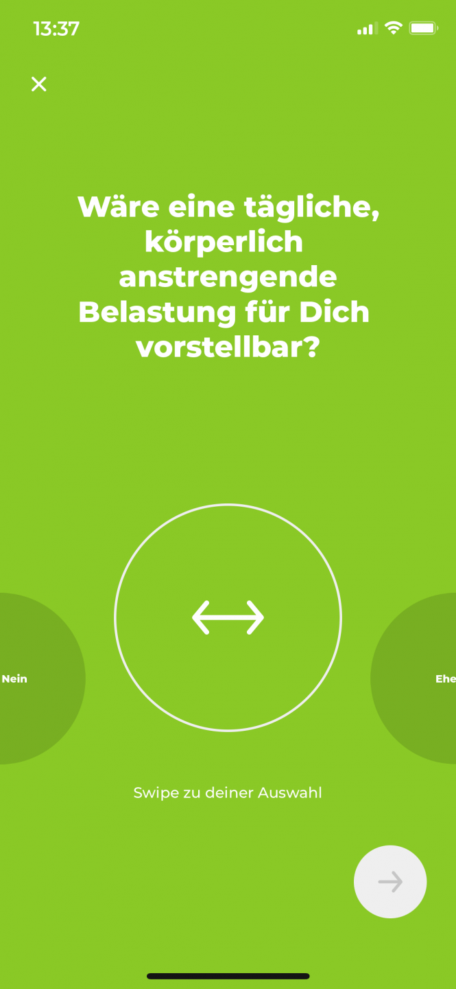 beAzubi - Beantworte Fragen in der App